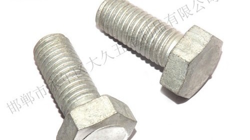 熱鍍鋅六角螺栓的表面處理工藝